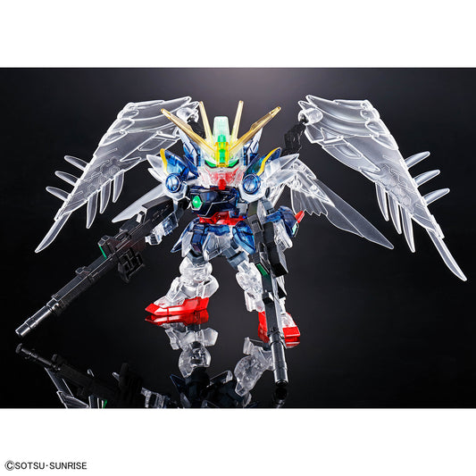 SD Gundam Cross Silhouette Wing Gundam Zero EW (Cross Silhouette Frame Ver.) [Clear Color]