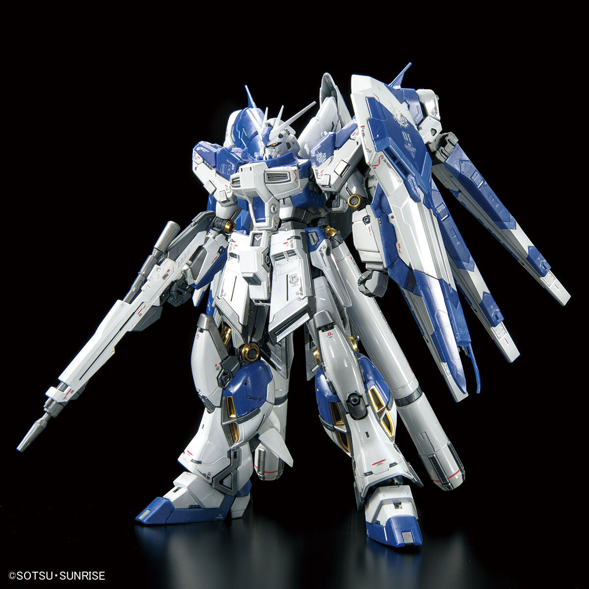 RG 1/144 Gundam Base Limited Hi-ν Gundam [Titanium Finish] Gunpla