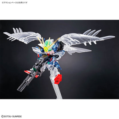 SD Gundam Cross Silhouette Wing Gundam Zero EW (Cross Silhouette Frame Ver.) [Clear Color]