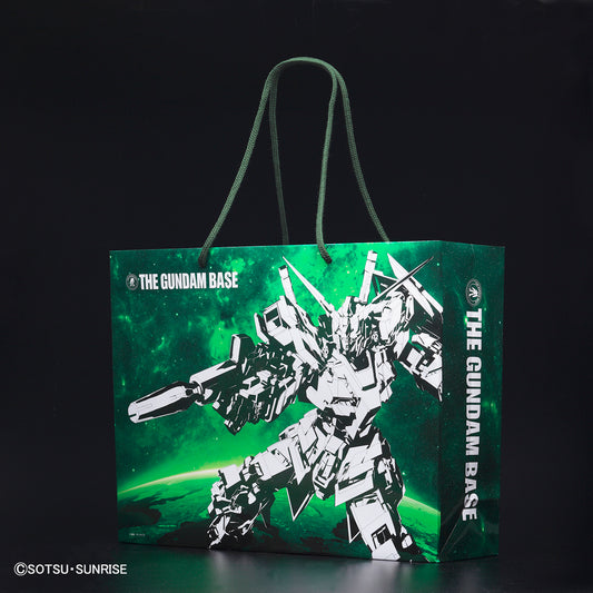 the gundam base shopping bag unicorn gundam pattern