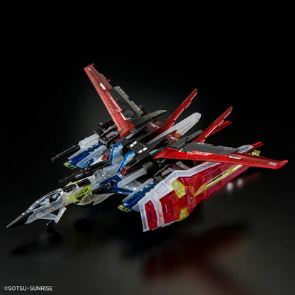 RG 1/144 Gundam Base Limited Yale Strike Gundam & Skygrasper Launcher / Sword Pack Set [Clear Color]