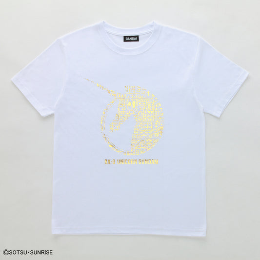 mobile suit gundam unicorn gunpla runner t-shirt rx-0 unicorn platinum