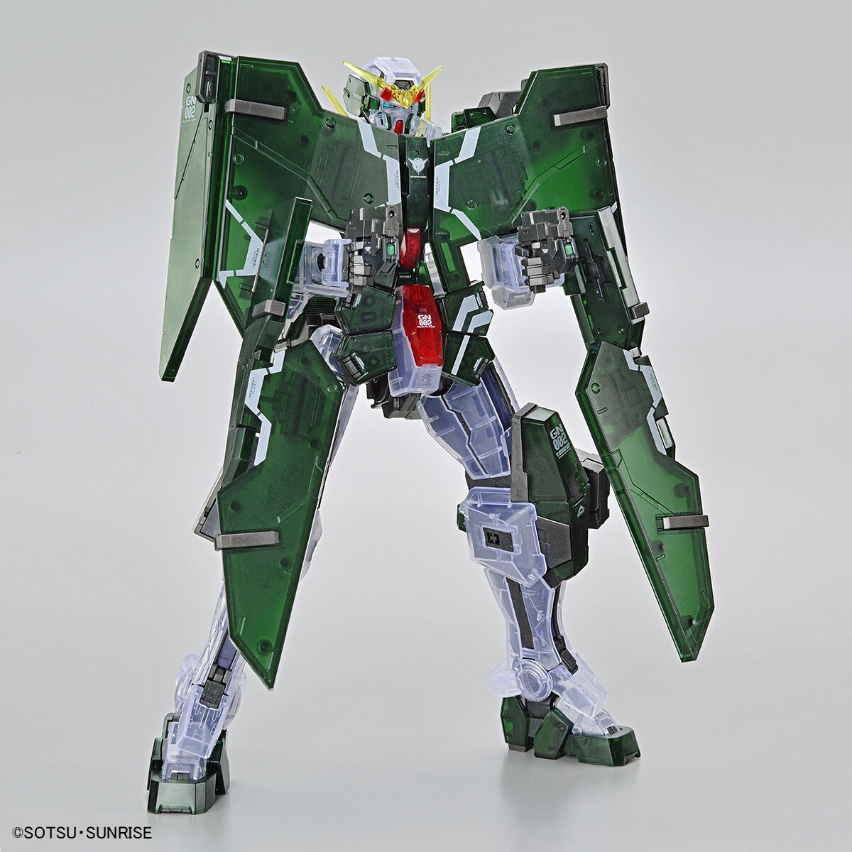 mg 1/100 gundam base limited gundam dynames [clear color]