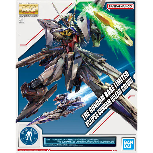 mg 1/100 gundam base limited eclipse gundam [clear color]