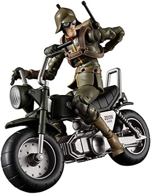 [MegaHouse] G.M.G. MOBILE SUIT GUNDAM Zeon Principality 08 V-SP General Soldier & Zeon Soldier Bike Movable Figure