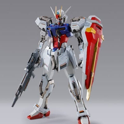 METAL BUILD Strike Gundam "Mobile Suit Gundam SEED" Strike Gundam - Heliopolis Rollout Ver. - Approx. 180mm ABS & PVC & die-cast painted action figure