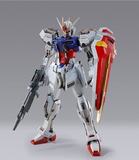 METAL BUILD Strike Gundam "Mobile Suit Gundam SEED" Strike Gundam - Heliopolis Rollout Ver. - Approx. 180mm ABS & PVC & die-cast painted action figure