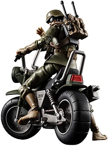 [MegaHouse] G.M.G. MOBILE SUIT GUNDAM Zeon Principality 08 V-SP General Soldier & Zeon Soldier Bike Movable Figure