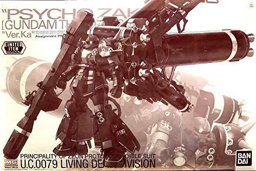 mg 1/100 highly mobile zaku "psycho zaku" ver.ka (gundam thunderbolt version) [half mechanical clear]