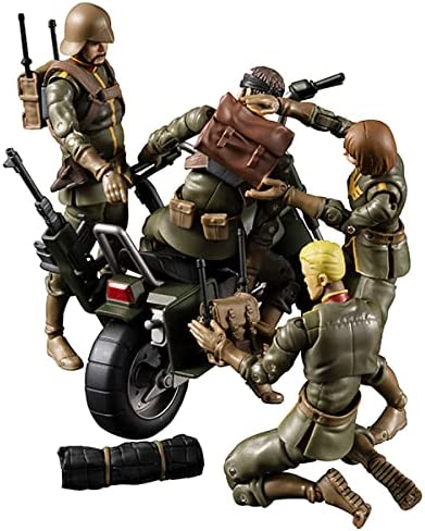 [MegaHouse] G.M.G. MOBILE SUIT GUNDAM Zeon Principality 08 V-SP General Soldier & Zeon Soldier Bike Movable Figure