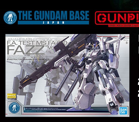 MG 1/100 Gundam Base Limited FAZZ Ver.Ka [Titanium Finish