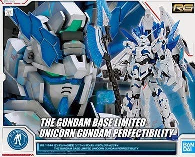rg perfectibility 1/144 unicorn gundam real grade gundam base limited uc gunpla