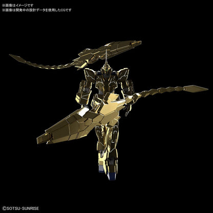 HGUC Mobile Suit Gundam NT Unicorn Gundam Unit 3 Phenex (Unicorn Mode) (Narrative Ver.) [Gold Coating] 1/144 Scale