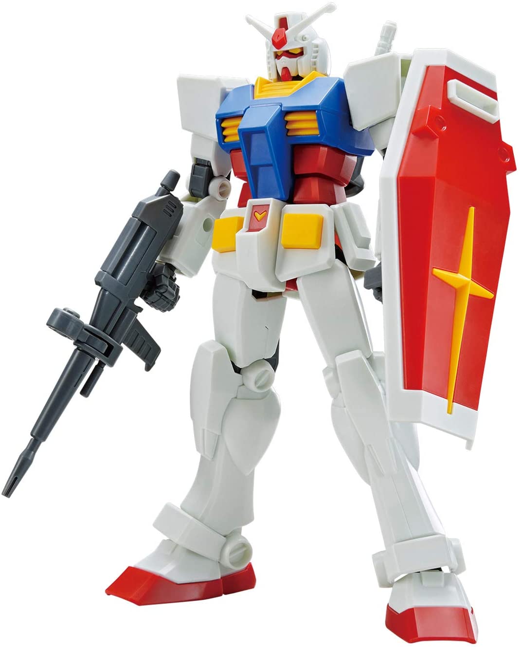 entry grade mobile suit gundam rx-78-2 gundam 1/144 scale color-coded plastic model