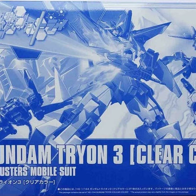 Bandai 1/144 Gundam Tryon 3 Clear Color Ver. HGBF "Gundam Build Fighters Try" Event Limited