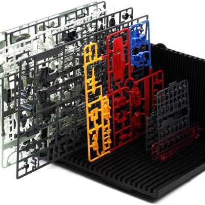 (fupuone) parts stand for plastic model runner stand opening and closing type l type folding type