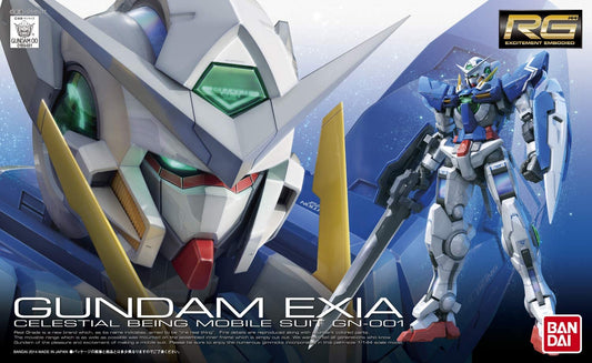 rg 1/144 gn-001 gundam exia plastic model