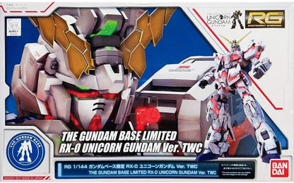 RG 1/144 Gundam Base Limited RX-0 Unicorn Gundam Ver.TWC - Gunpla - Real Grade by Bandai Spirits