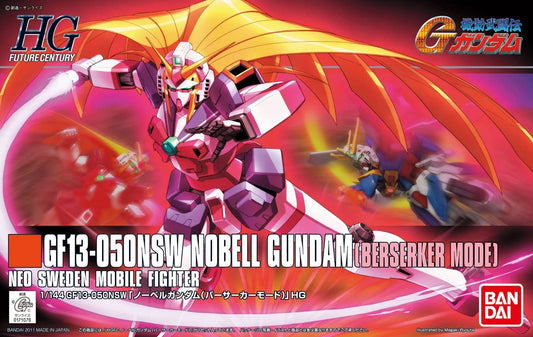 hgfc 1/144 gf13-050nsw nobel gundam berserker mode (mobile fighter g gundam)