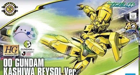 hg 00 1/144 g-0000 00 gundam kashiwa reysol