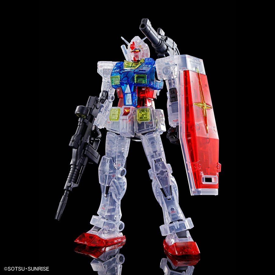 HG 1/144 RX-78-02 Gundam (GUNDAM THE ORIGIN version) [Clear color