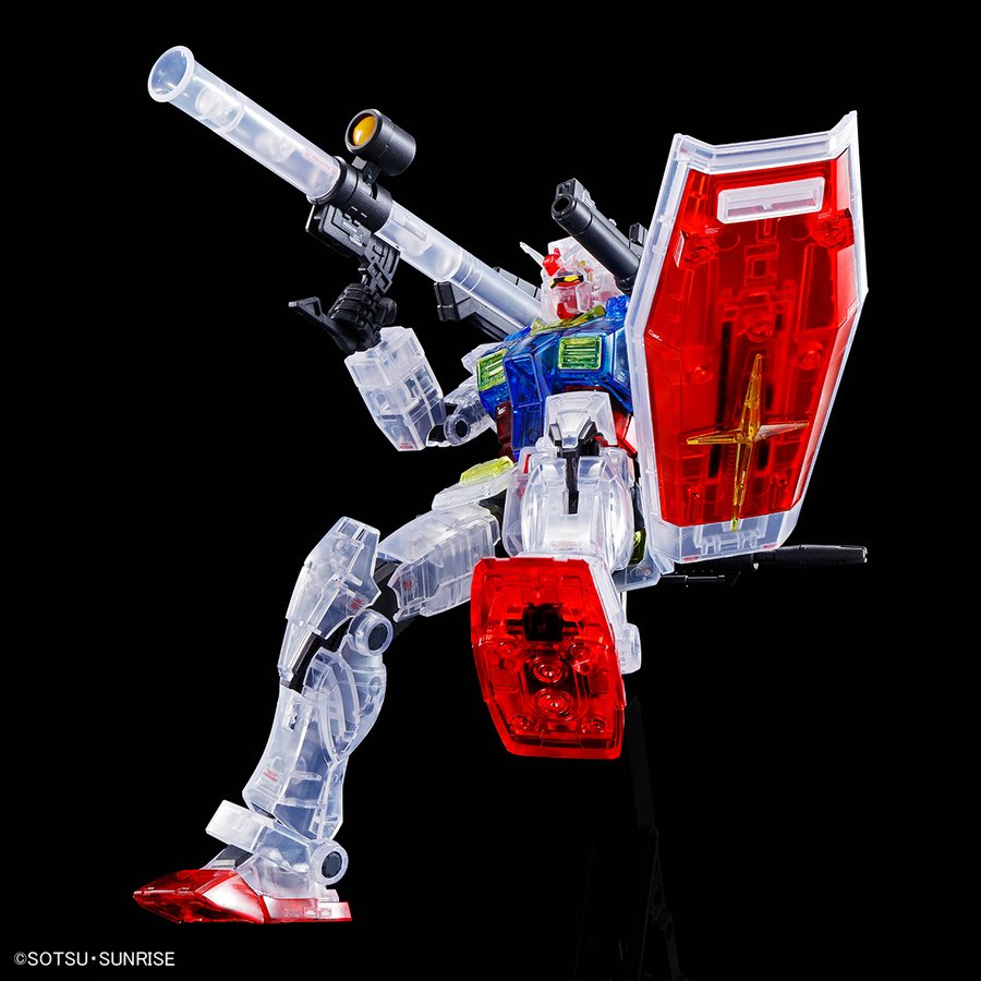 HG 1/144 RX-78-02 Gundam (GUNDAM THE ORIGIN version) [Clear color