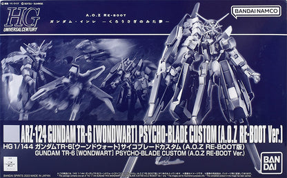 HG 1/144 Gundam TR-6 [Woundwort] Psycho Blade Custom (A.O.Z RE-BOOT version) Premium Bandai
