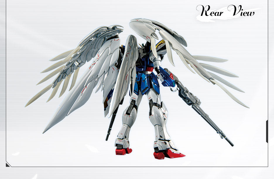 Gundam base limited item MG 1/100 Gundam Base Limited Wing Gundam Zero EW Ver.Ka [Titanium Finish]