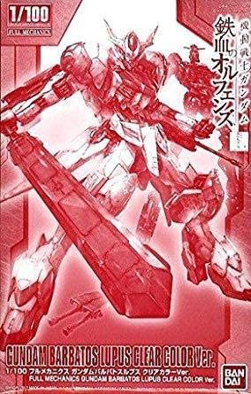 1/100 full mechanics gundam barbatos lupus [clear color]