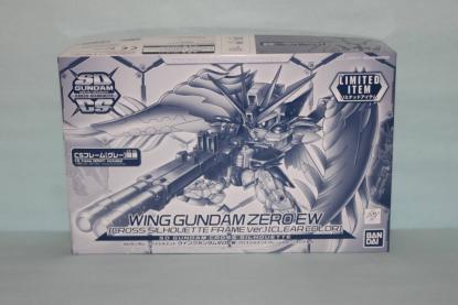 sd gundam cross silhouette wing gundam zero ew (cross silhouette frame ver.) [clear color]