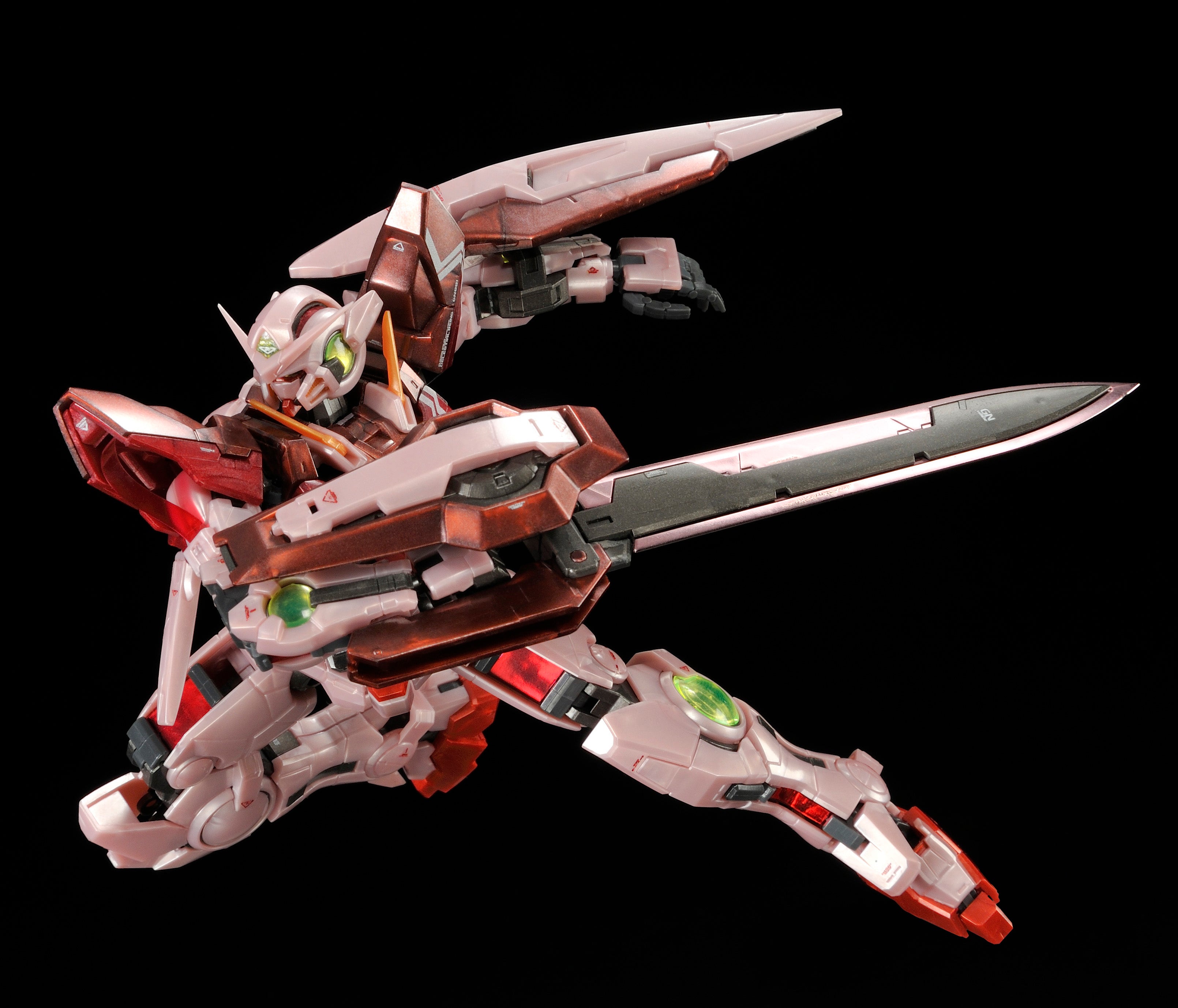 Mobile Suit Gundam 00 RG 1/144 Gundam Exia Trans Am Mode Gloss