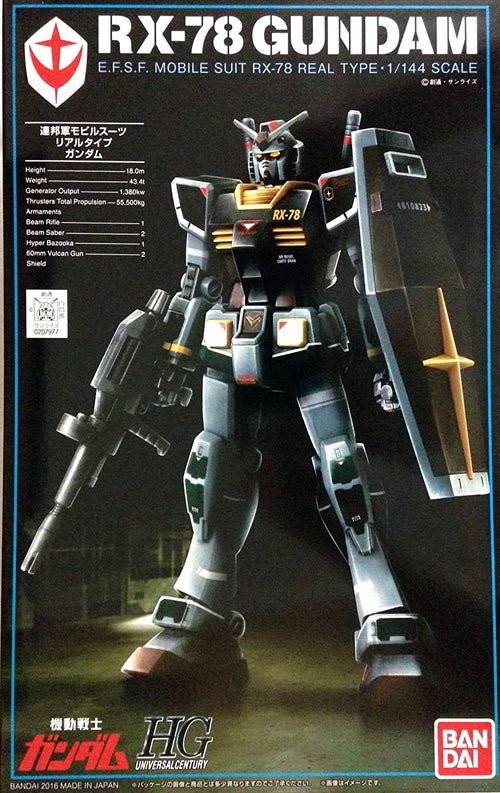 hguc gundam (21st century real type ver.)