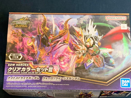 Event limited item SDW HEROES Clear Color Set III