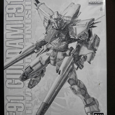 MG 1/100 Gundam F91 Ver.2.0 Titanium Finish – Samurai Models