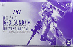 BANDAI - HG 1/144 RX-78-2 ガンダム BEYOND GLOBAL 　3種 HG-RX-78-