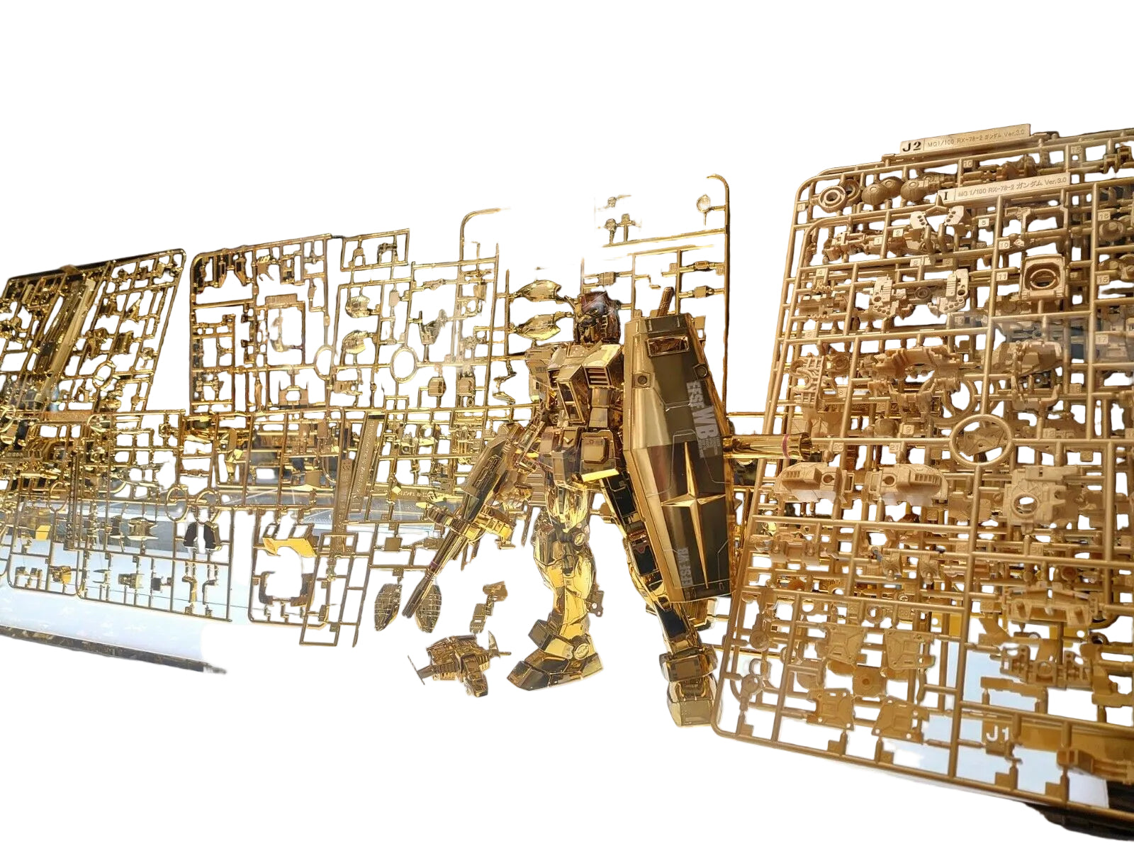 MG 1/100 RX-78-2 Gundam Ver.3.0 Gold Coating | Gundam Base Limited