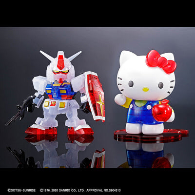 Hello Kitty / RX-78-2 Gundam [SD EX-STANDARD] [Clear Color]