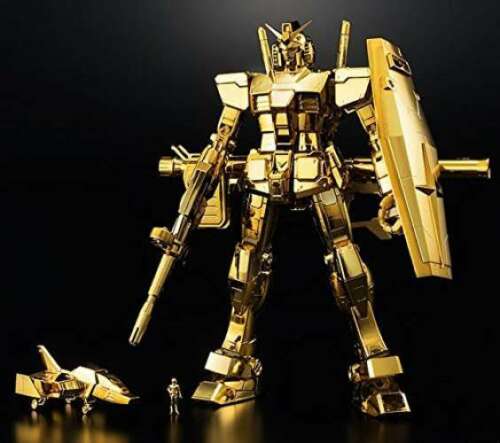 mg 1/100 gundam base limited prize rx-78-2 gundam ver.3.0 [gold coating] mobile suit gundam